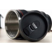 Pazarcan Çelik Objektif Lens Tasarımlı Kupa Bardak