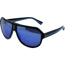 Sama So 63 Black Blue Sky Blue Mrr Sıyah Mavı Polarize Mavı Unısex Güneş Gözlüğü