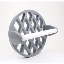 Fırıncı Depom 21 cm Pide Şekil Verme Kalıbı - Gri Plastik (Hijyenik ve Hafif)