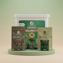 Carbonado Seedling Peat 7.5 L (1 Adet) + Jeotop Leonardit ve Organik Gübre Paketi