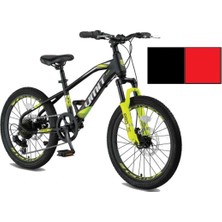 Feyza Design Çocuk Bisikleti 2013 Arcus 2d Erkek, 20 Jant, 7 Vites, Siyah Kırmızı