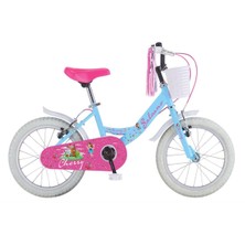 Feyza Design Turkuaz Pembe 20 Jant Kız Bisikleti, Denge Tekerlekli, 6-10 Yaş