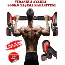 Reidan 3pod 3 Ayaklı 92-120CM Koridor Kapı Barfiksi Barfix Aleti Çubuğu Çekme Barı Demiri Bar Barfix