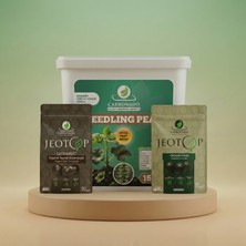 Carbonado Seedling Peat 15 L (1 Adet) + Jeotop Leonardit ve Organik Gübre Paketi