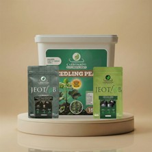 Carbonado Seedling Peat 15 L (1 Adet) + Jeotab Leonardit ve Organik Gübre Paketi
