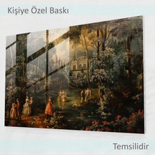 Kişiye Özel Temperli Cam Tablo Özel Baskı Parlak Şık Duvar Tablosu