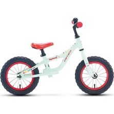 Feyza Design Renkli Büyük Patlayıcı Denge Bisikleti 180H 12 Jant Yeşil Kırmızı