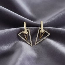 Xuping Kadın Xupıng Üçgen Küpe