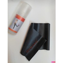 PremiumPort Yüksek Sertlikli Pvc Pilates Lastiği, Siyah, 75 Cm, 1 Adet