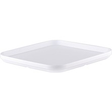 Tria Gravity Serisi Kare Servis Tabağı 6 Adet 14x14 cm-Beyaz-TR2340W
