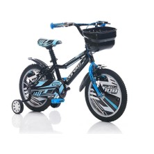 Feyza Design 20" Çocuk Bisikleti, Siyah Mavi Raptor Jant, Vitessiz, V Frenli, Eğlenceli