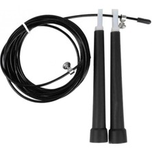 PremiumPort Hafif ve Dayanıklı Crossfit Atlama Ipi, Siyah Renk, Profesyonel Kullanım