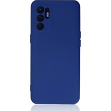 Pazarcan Reno 6 Kılıf Nano Içi Kadife Silikon - Mavi