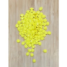öztürk Kanarya Sarısı Oya, Abiye, Havlu, Takı, Örgü Vb. Plastik Gözyaşı Damla Boncuk. 25GR. Tahmini 190 Ad.