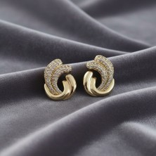 Xuping Kadın Xupıng Modern Taşlı Küpe