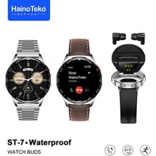 Beemen Haino Teko Germany St-7 Watch Buds Water Proof Kulaklıklı Akıllı Saat