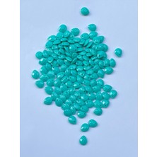 öztürk Turkuaz Oya, Abiye, Havlu, Takı, Örgü Vb. Plastik Gözyaşı Damla Boncuk. 25GR. Tahmini 190 Adet.