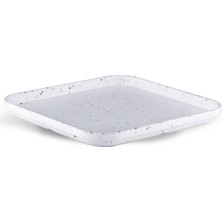 Tria Gravity Serisi Kare Servis Tabağı 6 Adet 18X18 cm-Mozaik-TR2314Z