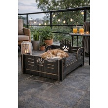 Montbell Petyat Kedi Köpek Yatağı / Evcil Hayvanlarınız Için Konforlu Yatak Demonte Kolay Kurulum