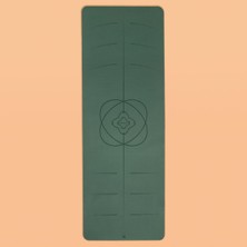 PremiumPort Esnek Haki Yoga Matı 185X65X0.3CM, Konfor ve Denge Için Ideal