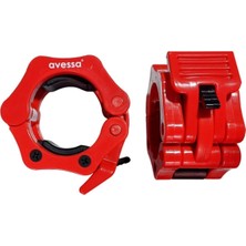 PremiumPort Dayanıklı Plastik Sıkıştırmalı Olimpik Bar Klipsi, Güçlü ve Kullanışlı