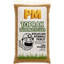 Usplant Solucan Gübreli Perlit – 5 Litre | Organik Toprak Düzenleyici ve Havalandırıcı Karışım