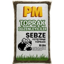 Usplant Sebze Yetiştirme Toprağı 10 Litre – Saksı ve Bahçe Uyumlu Organik Karışım