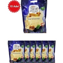 Haşiroğlu Doğal Çerezlik Tarhana Cips 225 gr x 10 Paket | Katkısız Geleneksel Köy Lezzeti |