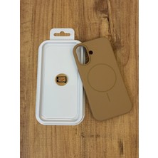 Ceptex Iphone 17 Uyumlu Magsafe Lansman Silikon Kılıf