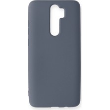 LTG Nova Redmi Note 8 Kılıf Nano Içi Kadife Silikon - Gri