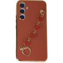 LTG Nova Galaxy A54 5g Kılıf Esila Silikon - Kırmızı