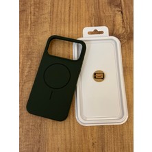 Ceptex Iphone 17 Pro Max Uyumlu Magsafe Lansman Silikon Kılıf