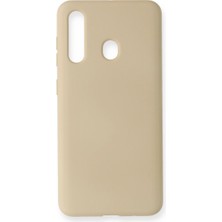 LTG Nova Galaxy M40 Kılıf Nano Içi Kadife Silikon - Kemik