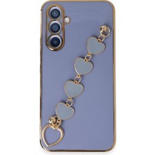 LTG Nova Galaxy A54 5g Kılıf Esila Silikon - Gri