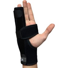 PremiumPort Çift Taraflı Çelik Destekli Boksör Kırığı Ateli ve Parmak Sabitleyici