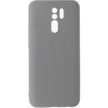 LTG Nova Redmi 9 Kılıf Nano Içi Kadife Silikon - Gri