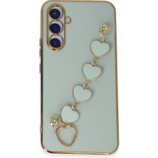 LTG Nova Galaxy A54 5g Kılıf Esila Silikon - Su Yeşili