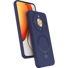 Ceponya Honor X9D Kılıf Magsafe Şarj Özellikli Standlı Sensitive Touch Samara Kapak