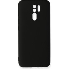 LTG Nova Redmi 9 Kılıf Nano Içi Kadife Silikon - Siyah