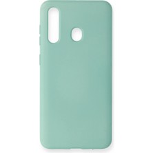 LTG Nova Galaxy M40 Kılıf Nano Içi Kadife Silikon - Turkuaz