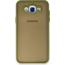 LTG Nova Galaxy J7 Kılıf Montreal Silikon Kapak - Açık Yeşil