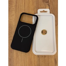 Ceptex Iphone 17 Pro Max Uyumlu Magsafe Lansman Silikon Kılıf