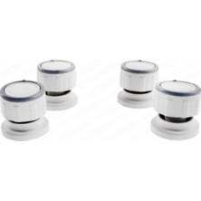 Ticimark Ankastre Ocak Fırın Beyaz Düğme Seti