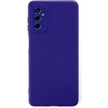 SHC4200 Galaxy M52 5g Kılıf Nano Içi Kadife Silikon - Mor