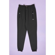 FullaModa Beli Lastikli Baskılı Erkek Çocuk Jogger Eşofman Altı