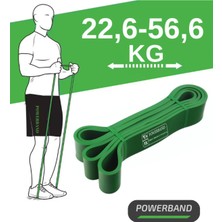 PremiumPort Yeşil Heavy Direnç Lastiği ve Egzersiz Bandı, Güç ve Esneklik Artırıcı