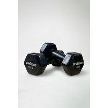 PremiumPort 10 kg Vinil Kaplı Dış Çelik Döküm Dambıl Tekli