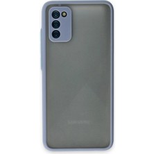 SiHako Galaxy A02S Kılıf Montreal Silikon Kapak - Gri