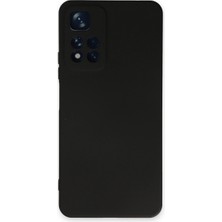 SiHako Redmi Note 11 5g Kılıf Nano Içi Kadife Silikon - Siyah