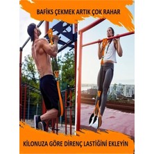 PremiumPort Çok Renkli Ayarlanabilir Barfiks Ekipman Seti, Güç ve Esneklik Için